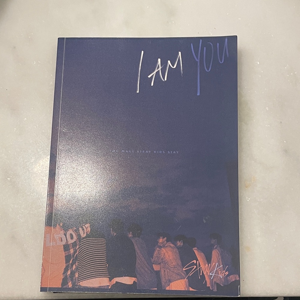 Stray Kids "I AM YOU" Album Photobook - Navy & Purple Cover